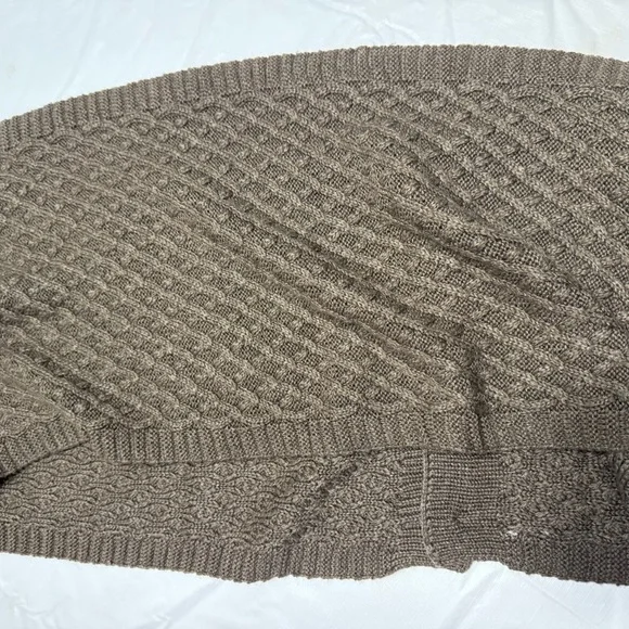 Source Unknown Danity Brown Knit Scarf - Picture 2 of 2